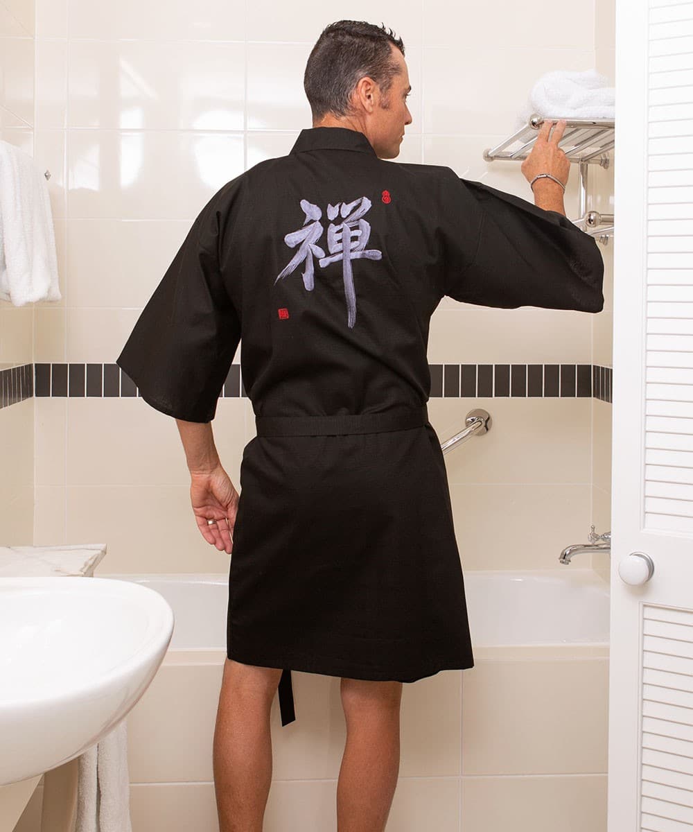 Short Japanese Cotton Jacket 'Zen'