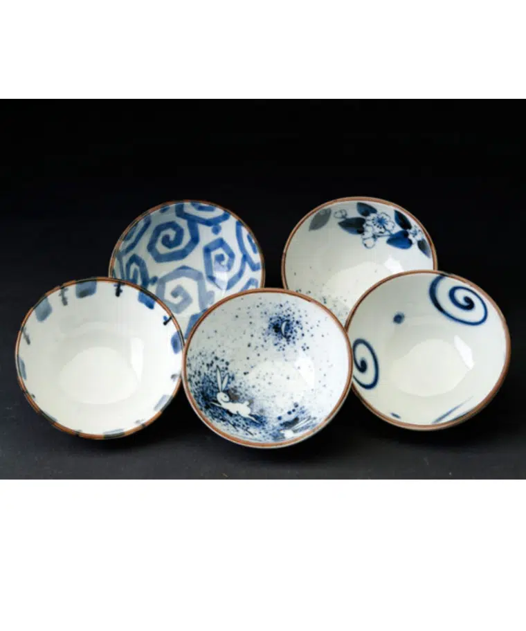 Somekoubou Five Bowl Set