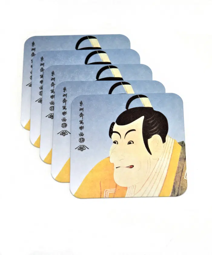 Ukiyoe Coaster 5 Set