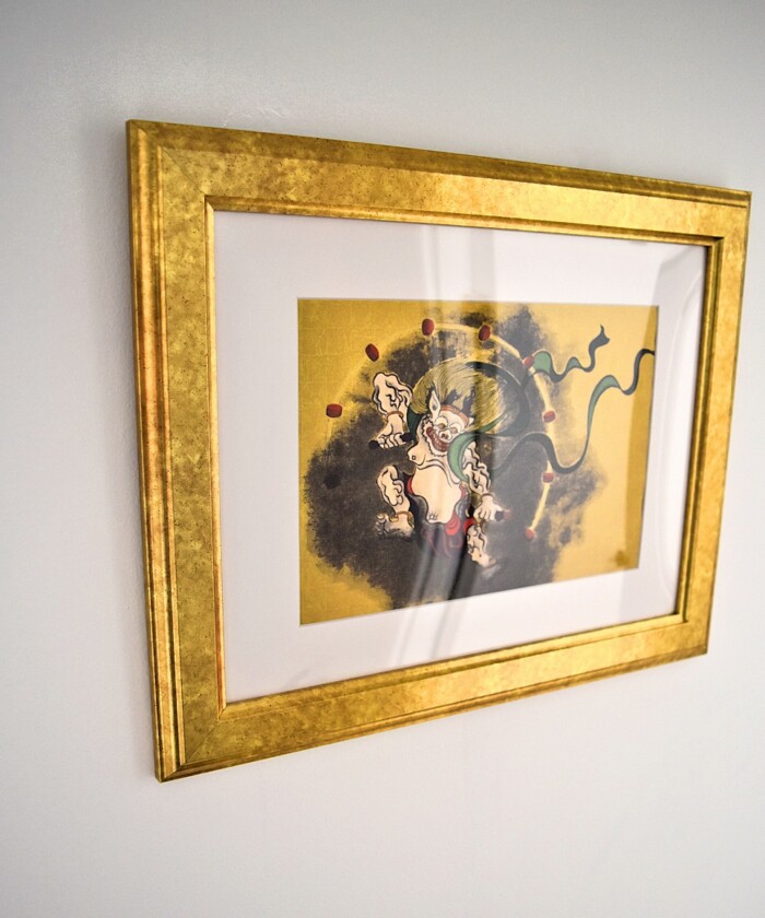 "Raijin" Japanese God of thunder by Korin Ogata - Image 4