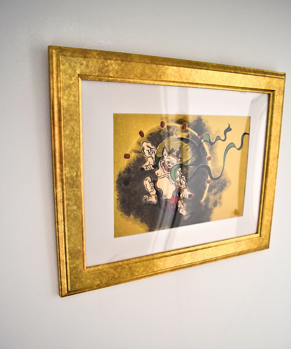 "Raijin" Japanese God of thunder by Korin Ogata - Image 4