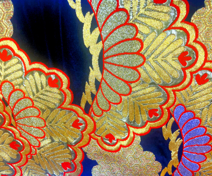 OBI Table Runner / Wall Art - Golden clouds - Image 3