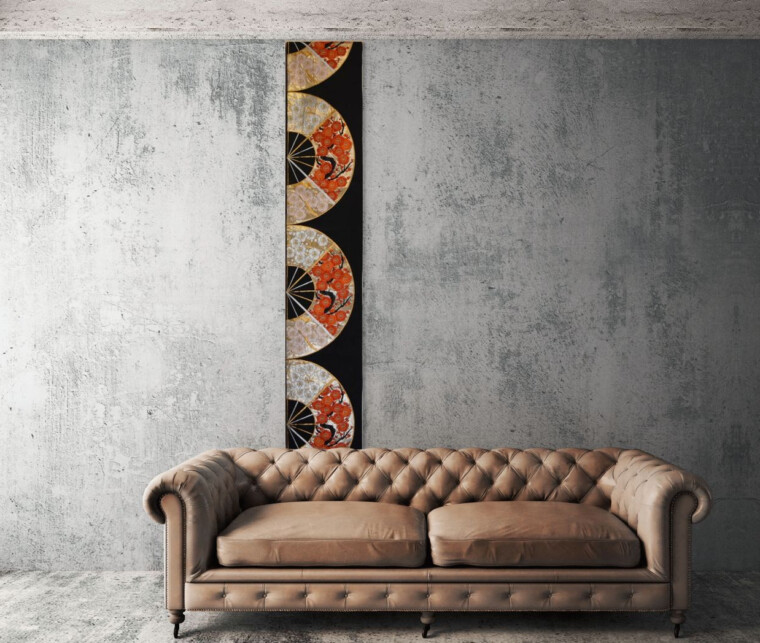 OBI Table Runner / Wall Art - Fans