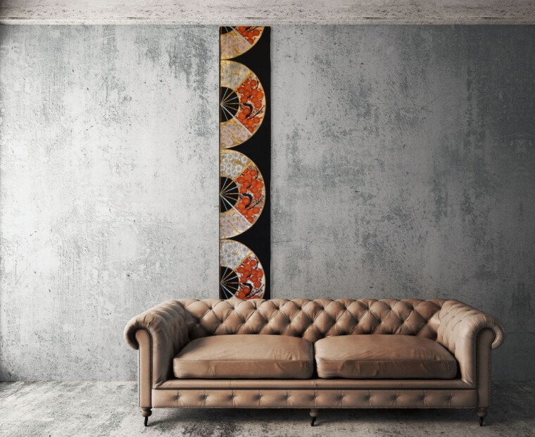 OBI Table Runner / Wall Art - Fans