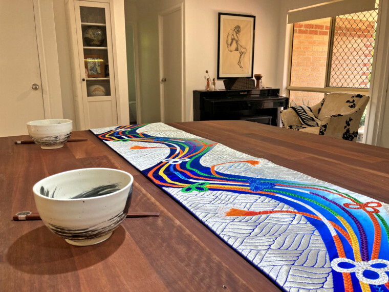 OBI Table Runner / Wall Art - Ribbons