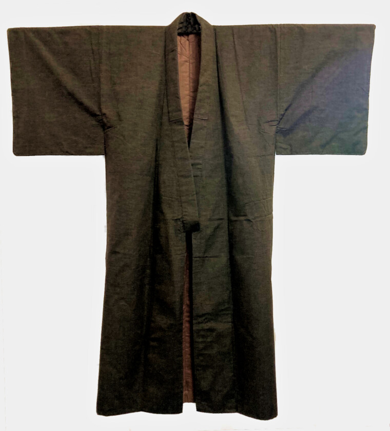 Mens Vintage Silk Kimono
