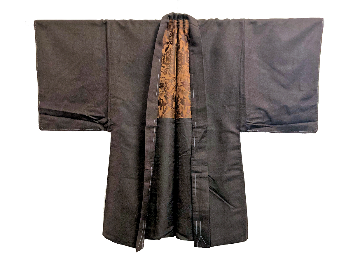 Mens Silk Haori Jacket