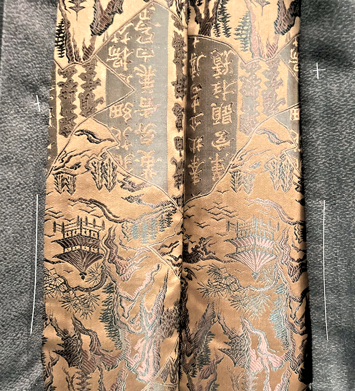 Mens Silk Haori Jacket - Image 2